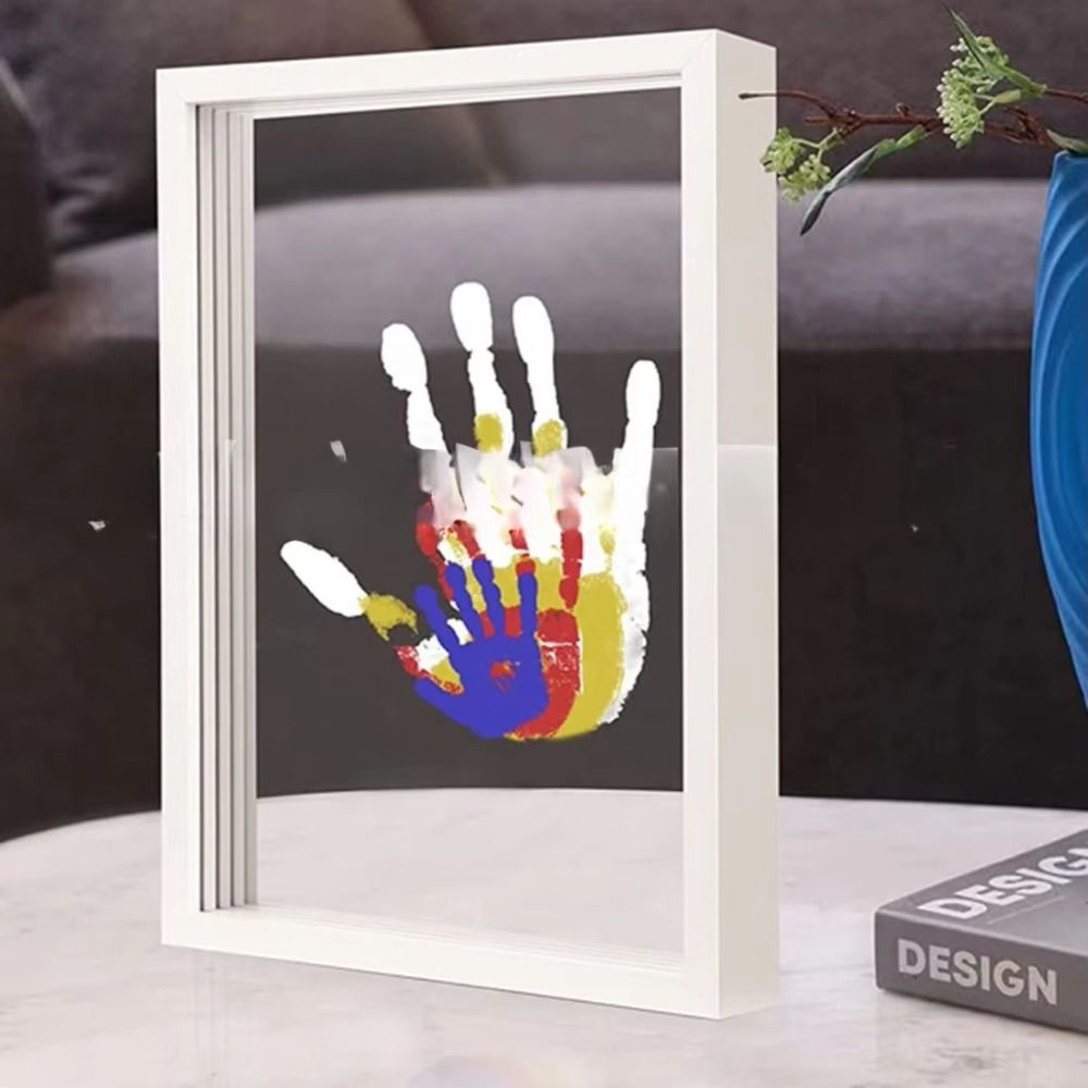 Wooden Frame Handprint Photo F - Engraved Wood Frame 评论和价格