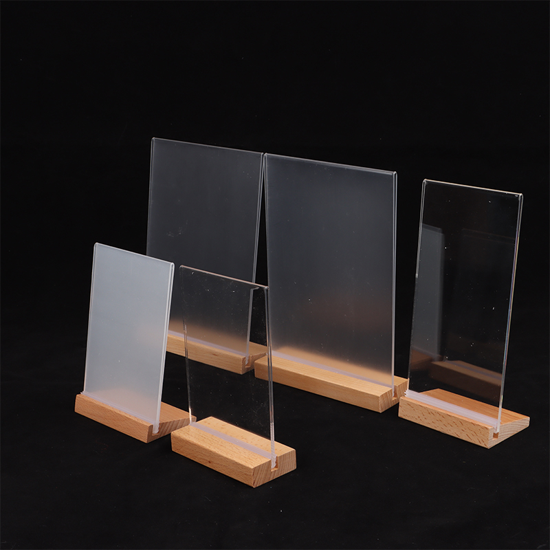 3 Size Transparent Acrylic Fra - Engraved Wood Frame 评论和价格