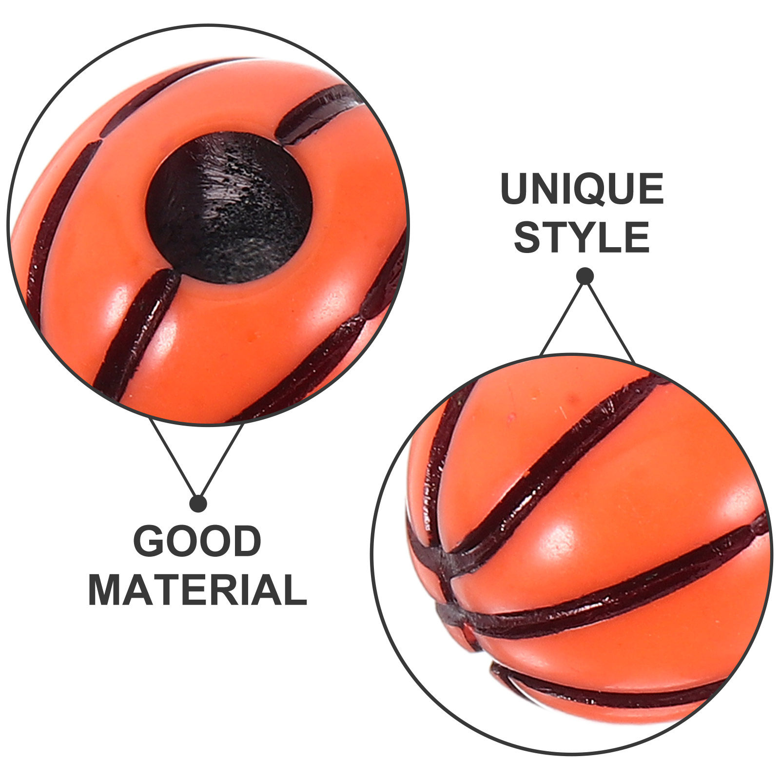 100Pcs Basketball Beads DIY Ac - Coordinates Bracelet 评论和价格
